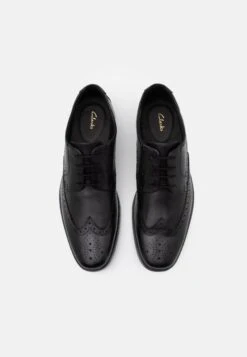 Clarks Howard Wing - Veterschoenen - Black -Clarks 73b49be28911467cb2b423d52ac3b4ab