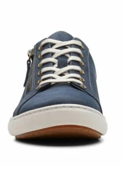 Clarks Nalle Lace - Sneakers Laag - Navy Nubuck -Clarks 758a74a9259e4a8d88412697130e6f8e