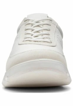 Clarks Sneakers Laag - White Leather -Clarks 775ae40cd1be40c4941a5c1cadf2314a