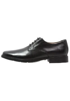 Clarks Tilden Plain - Veterschoenen - Black