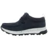 Clarks Atl Trek Wally - Sportieve Veterschoenen - Navy Nubuck