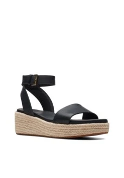 Clarks Kimmei Ivy - D - Sandalen Met Sleehak - Black -Clarks 7f284aa78f284b8d96482d7cd865cea1