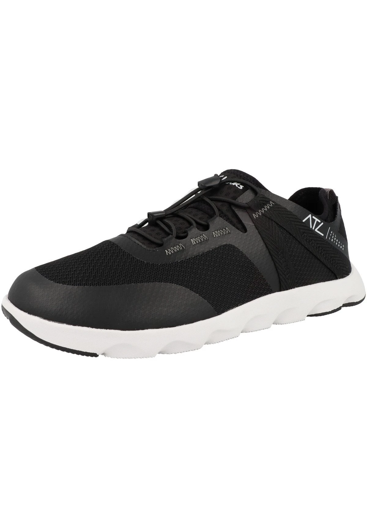 Clarks Atl Coast Rock- Sneakers Laag - Black 4 Clarks Atl Coast Rock- Sneakers Laag - Black - Afbeelding 2