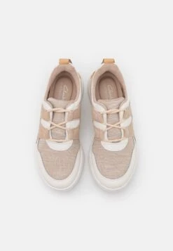 Clarks Teagan Lace - Sneakers Laag - Sand -Clarks 865541231b664a5a811db6bd13e11a0d