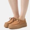 Clarks Torhill Bee - Sportieve Veterschoenen - Light Tan