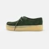 Clarks Originals Wallabee Cup - Sportieve Veterschoenen - Dark Green