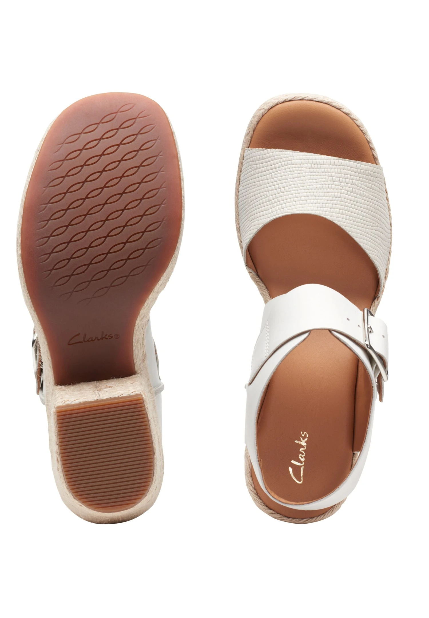 Clarks Kimmeihi StrapD - Sandalen Met Plateauzool - Beige 5 Clarks Kimmeihi StrapD - Sandalen Met Plateauzool - Beige - Afbeelding 3