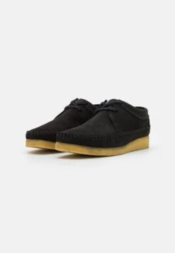 Clarks Originals Weaver - Sportieve Veterschoenen - Black -Clarks 93977ef16a554504a76e1551bb58c214
