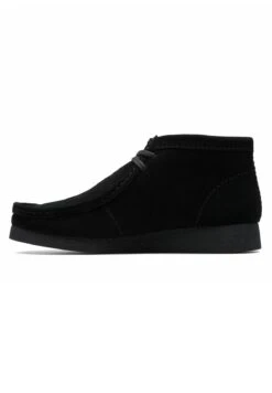 Clarks Wallabeeevobt - D - Sportieve Veterschoenen - Black Sde