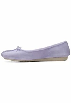 Clarks Ballerina'S - Lilac Suede