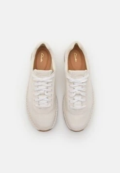 Clarks Craftrun Lace - Sneakers Laag - White -Clarks 9af3f6047c9248fca1d6e32ee8230eb6