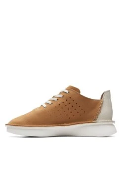 Clarks Velhill Etch - D - Sneakers Laag - Brown