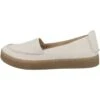 Clarks Barleigh - Instappers - Off White Leather -Clarks 9cee7e12288f4989aa15c15a6eaef335