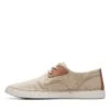 Clarks Gereld- Sneakers Laag - Beige -Clarks 9e4ec1faa23947f8bb69722ea0958dc1