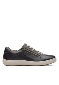 Clarks Nalle LaceD - Sneakers Laag - Black -Clarks a03d9a64a0294b20b147683624a25c3a