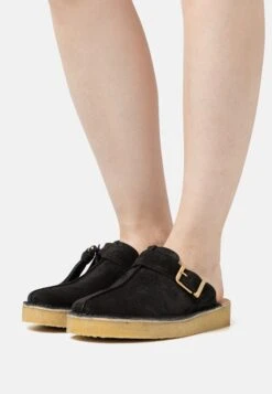Clarks Originals Trek Mule - Muiltjes - Black