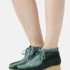 Clarks Originals Wallabee- Korte Laarzen - Teal -Clarks a67f0fee80204740a33007a98bb6a6ce