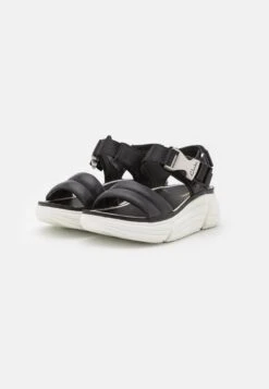 Clarks Tricomet Sun - Sandalen Met Plateauzool - Black -Clarks aaed537a09aa46cebecd27dfa60ef694