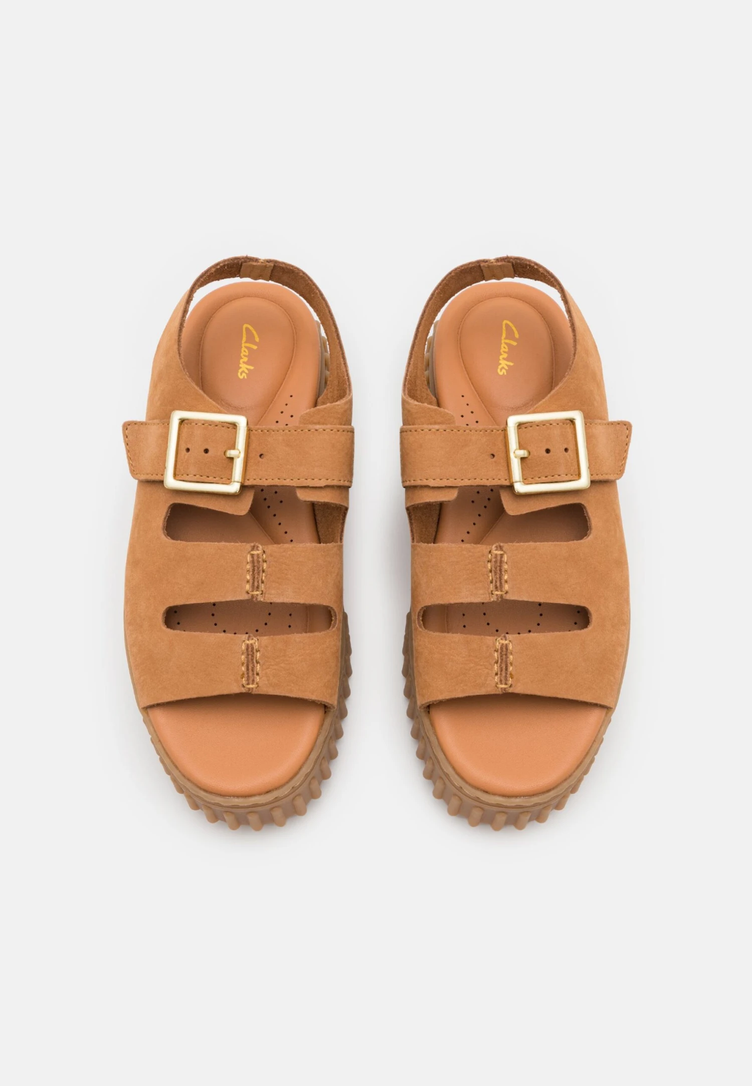 Clarks Torhill Seam - Sandalen Met Plateauzool - Light Tan 8 Clarks Torhill Seam - Sandalen Met Plateauzool - Light Tan - Afbeelding 6
