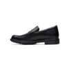 Clarks Un Shire Step - G - Instappers - Black Leather -Clarks b02c6c78cea04d039b453121c3694479