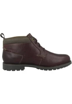 Clarks Sportieve Veterschoenen - Mahogany Leather -Clarks ba33d39824b84292a45bae24ebe4290f