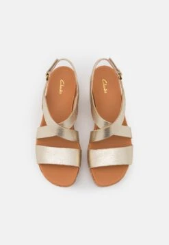 Clarks Kimmei - Sandalen Met Plateauzool - Oro -Clarks baa59f93b3cb4b139454bd5d9d942503