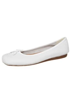 Clarks Freckle Ice - Ballerina'S - White -Clarks bb12cf708dda4c429469c873db7f2a56
