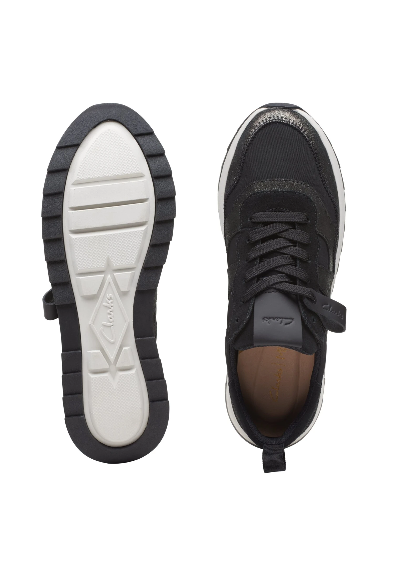 Clarks Dashlite Jazz - Sneakers Laag - Black 5 Clarks Dashlite Jazz - Sneakers Laag - Black - Afbeelding 3