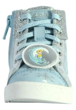 Clarks City Ice - Sneakers Hoog - K Bleu Clair -Clarks bd143ce452704223b8a6307916e0d53f