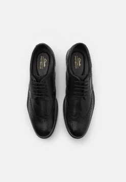 Clarks Craftdean Wing - Veterschoenen - Black -Clarks c3aa919b92324f4b91fe60a07e360c61