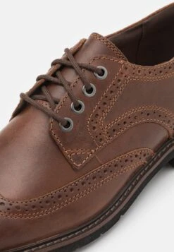 Clarks Batcombe Far - Veterschoenen - Dark Tan Lea -Clarks c6895ce42457481690f23f3d7e7c40fb
