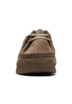 Clarks Wallabeeevosh - D - Sportieve Veterschoenen - Olive Suede -Clarks c844c6ac42a5440bb66acb21cdfa3d29