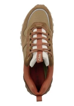 Clarks Sneakers Laag - Cognac Combi -Clarks c966729a2ec942d09604a121c9988c37