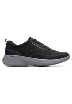 Clarks Lehman Mix - H - Sneakers Laag - Black -Clarks c9828265d2954887913489e7bf1d2c97