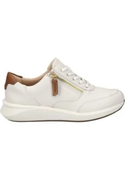 Clarks Sneakers Laag - Weiß