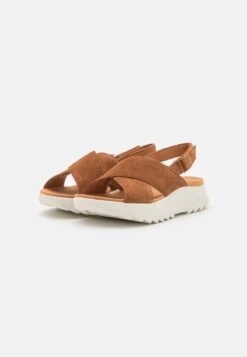 Clarks Dashlite Wish - Sandalen Met Plateauzool - Dark Tan -Clarks cc994629dafc4293b513c1cfcf400f58