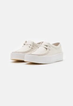 Clarks Originals Wallabee Cup - Sportieve Veterschoenen - White -Clarks cce05ff57a1a4196afc5f6b7aad070ae