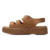 Clarks Sandalen Met Plateauzool - Brown