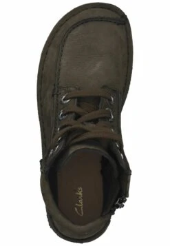 Clarks Veterboots - Dark Olive Nub -Clarks ceafdae41f684adf868fd1ea6b4debaf