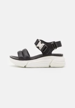 Clarks Tricomet Sun - Sandalen Met Plateauzool - Black -Clarks d0dd7f8a472a4c6396433242384a636e