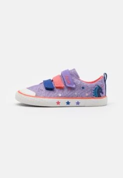 Clarks Foxing Play - Sneakers Laag - Purple