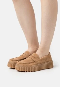 Clarks Torhill Penny - Instappers - Light Tan