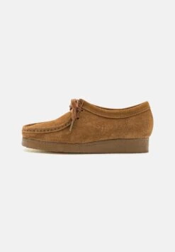 Clarks Originals Wallabee. - Sportieve Veterschoenen - Cola -Clarks d449e4bc399d4aebb747e2c7de18de1f