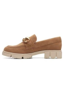 Clarks Teala Trim - D - Instappers - Brown