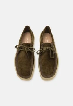 Clarks Originals Wallabee Cup - Sportieve Veterschoenen - Green -Clarks d7477fadbae2402dbafce128d0d61747