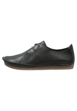 Clarks Janey Mae - Sportieve Veterschoenen - Black