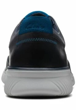Clarks Sneakers Laag - Navy Leather -Clarks d79d2f128b3b4c7ca8aefd17dd87e719