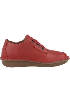 Clarks Funny Dream- Sportieve Veterschoenen - Red -Clarks d89bbe9f6c6747ff9d12899f09d093d1