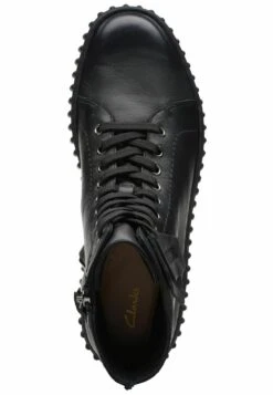 Clarks Korte Laarzen - Black Leather -Clarks d8adea0ba5b04360bf334534a3bd863e