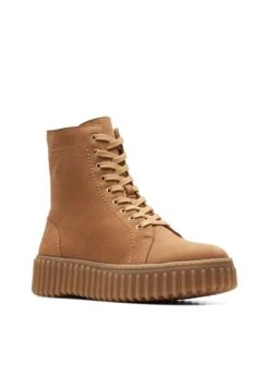 Clarks Torhill Rise D - Enkellaarsjes Met Plateauzool - Brown -Clarks d9dcee20681d49ba8639c054e9e40761